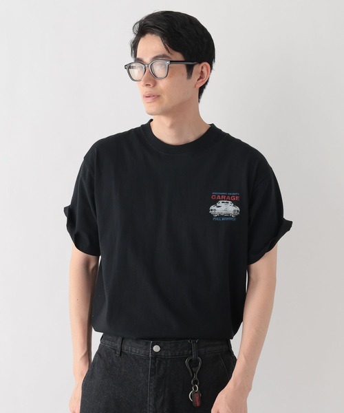 UNIVERSAL OVERALL(ユニバーサルオーバーオール)の「UNIVERSAL OVERALL/グラフィックTシャツ/一部店舗限定/635131(Tシャツ/カットソー・メンズ・ホワイト/ブラック・LARGE/X-LARGE/MEDIUM)」の9枚目の写真