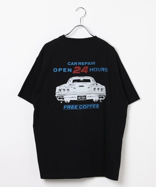 UNIVERSAL OVERALL(ユニバーサルオーバーオール)の「UNIVERSAL OVERALL/グラフィックTシャツ/一部店舗限定/635131(Tシャツ/カットソー・メンズ・ホワイト/ブラック・LARGE/X-LARGE/MEDIUM)」の20枚目の写真