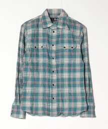 ALA（アラ）の「チェック柄長袖シャツ（シャツ/ブラウス）」