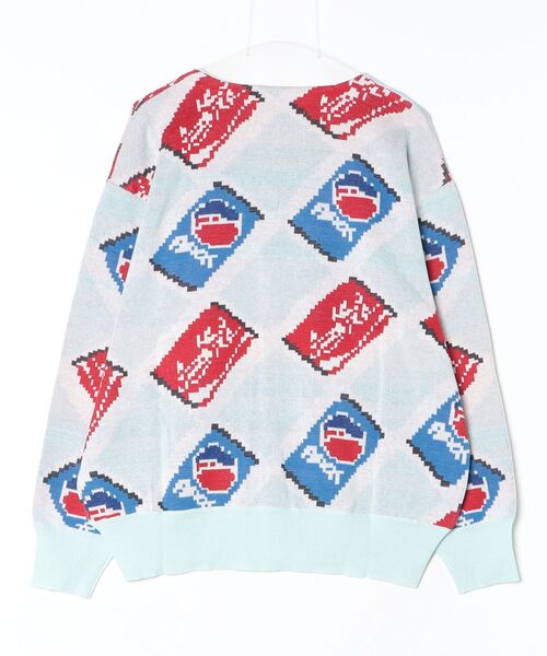 amok(アモク)の「amok /アモク/CAN ARGYLE KNIT CARDIGAN(カーディガン/ボレロ・メンズ・ブルー・M)」の2枚目の写真