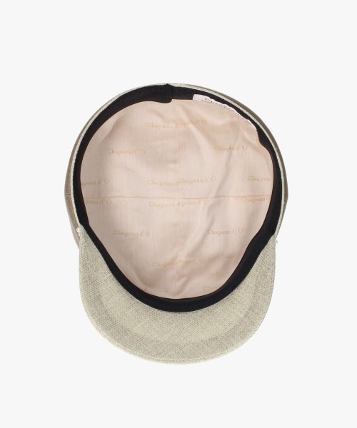 Chapeau d' O（シャポードオー）の「Chapeau d' O  Denim Pearl Marine Cas / シャポードオー（キャスケット・レディース・グリーン/ブラウン/ネイビー・M/57.5cm）」の14枚目の写真