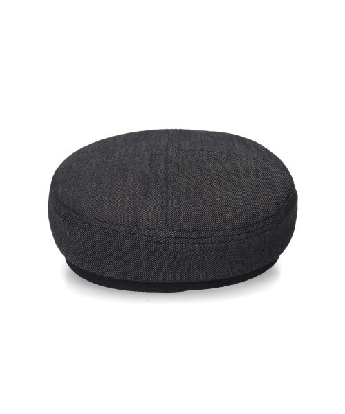 Chapeau d' O(シャポードオー)の「Chapeau d' O Denim Pearl Marine Cas / シャポードオー(キャスケット・レディース・グリーン/ブラウン/ネイビー・M/57.5cm)」の5枚目の写真