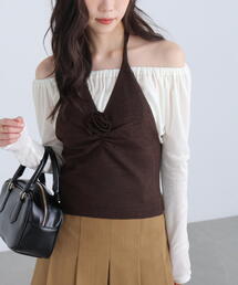 FREE'S MART | ◆ホルターネックニットベスト(ニット/セーター)