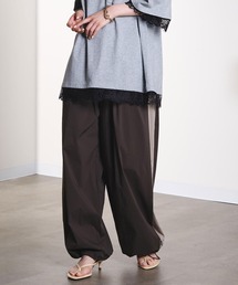 JOSEMOON SATIN STRIPE SHORT PANTS/ジョゼムーンサテンストライプ