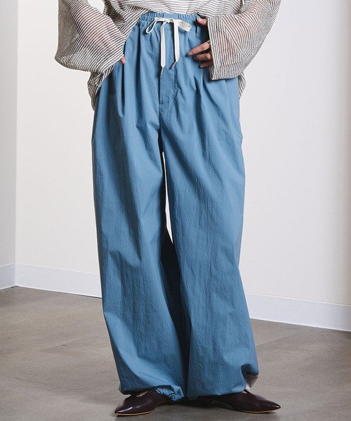 ROSE BUD（ローズバッド）の「LINE PANTS（その他パンツ・レディース・ブラック/ライトブルー/ベージュ・ONE SIZE）」の3枚目の写真