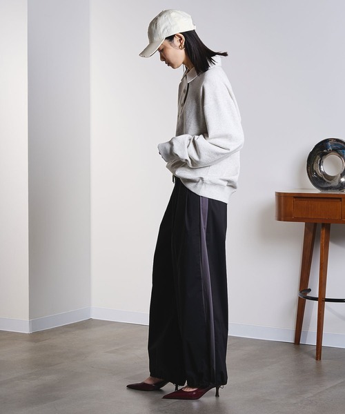 ROSE BUD（ローズバッド）の「LINE PANTS（その他パンツ・レディース・ブラック/ライトブルー/ベージュ・ONE SIZE）」の7枚目の写真