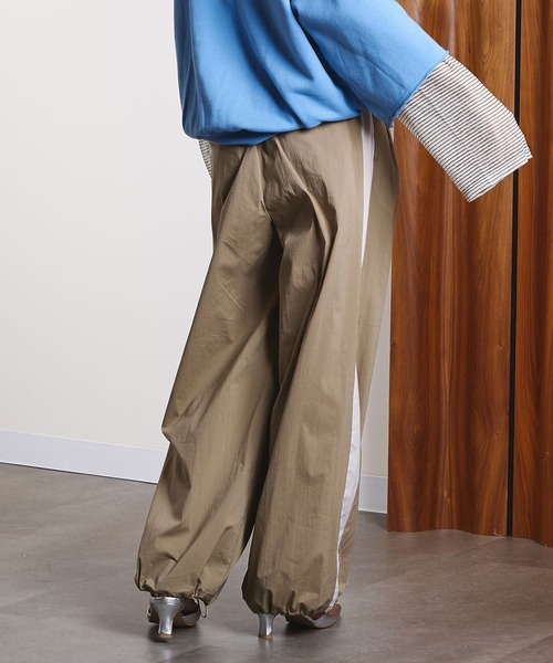 ROSE BUD（ローズバッド）の「LINE PANTS（その他パンツ・レディース・ブラック/ライトブルー/ベージュ・ONE SIZE）」の12枚目の写真