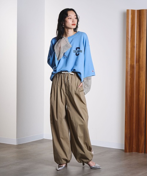 ROSE BUD（ローズバッド）の「LINE PANTS（その他パンツ・レディース・ブラック/ライトブルー/ベージュ・ONE SIZE）」の14枚目の写真