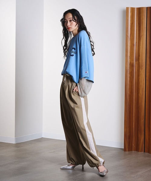 ROSE BUD（ローズバッド）の「LINE PANTS（その他パンツ・レディース・ブラック/ライトブルー/ベージュ・ONE SIZE）」の15枚目の写真