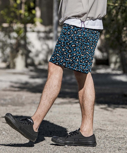 CAMBIO(カンビオ)の「mp14626- Leopard Motif Gobelin Shorts ショートパンツ(2026GIM-010)(その他パンツ・メンズ・ブルー/ベージュ/ホワイト・S/M/L)」の6枚目の写真