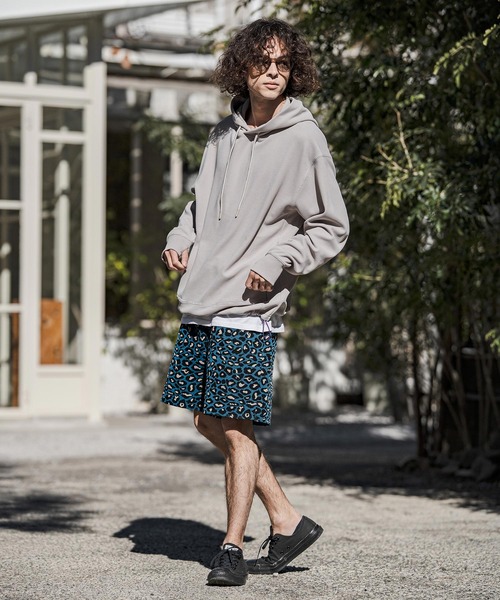 CAMBIO(カンビオ)の「mp14626- Leopard Motif Gobelin Shorts ショートパンツ(2026GIM-010)(その他パンツ・メンズ・ブルー/ベージュ/ホワイト・S/M/L)」の7枚目の写真