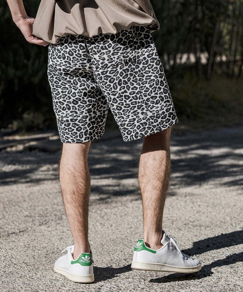 CAMBIO(カンビオ)の「mp14626- Leopard Motif Gobelin Shorts ショートパンツ(2026GIM-010)(その他パンツ・メンズ・ブルー/ベージュ/ホワイト・S/M/L)」の18枚目の写真