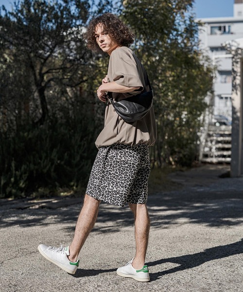 CAMBIO(カンビオ)の「mp14626- Leopard Motif Gobelin Shorts ショートパンツ(2026GIM-010)(その他パンツ・メンズ・ブルー/ベージュ/ホワイト・S/M/L)」の20枚目の写真