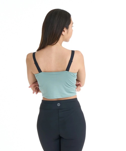 ROXY（ロキシー）の「ROXY ウィメンズ FITNESS MY 1ST ROXY BRA ブラトップ 【2026年春夏モデル】/ロキシー水陸両用（スポーツブラ・レディース・グレー/ブラック/グリーン/パープル・SMALL/MEDIUM/LARGE）」の8枚目の写真