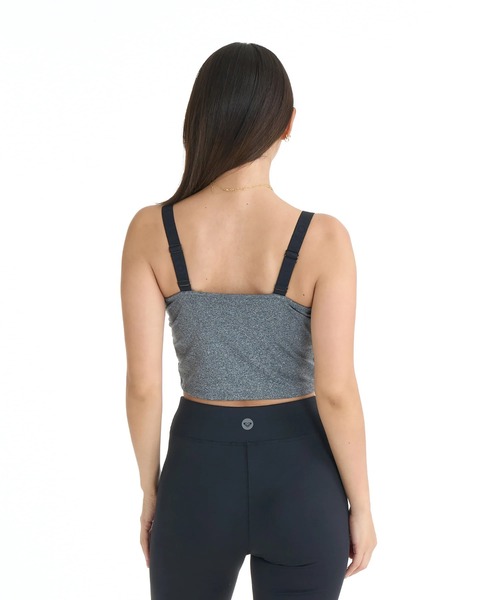 ROXY（ロキシー）の「ROXY ウィメンズ FITNESS MY 1ST ROXY BRA ブラトップ 【2026年春夏モデル】/ロキシー水陸両用（スポーツブラ・レディース・グレー/ブラック/グリーン/パープル・SMALL/MEDIUM/LARGE）」の6枚目の写真