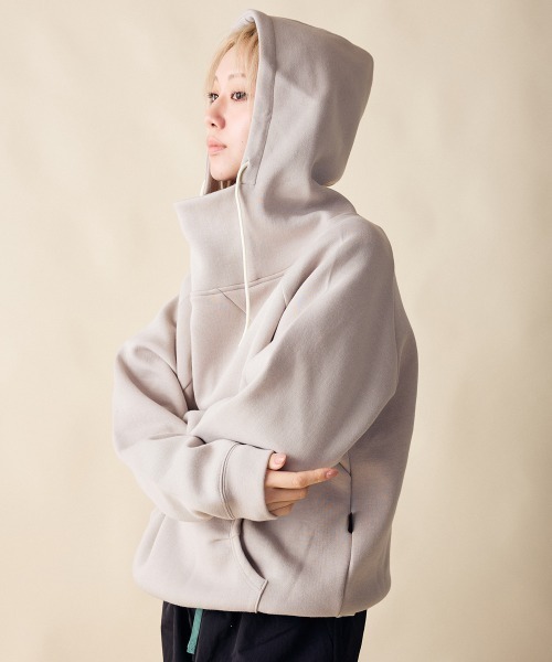 rehacer(レアセル)の「rehacer : Cocoon Pullover Hoodie / コクーン プルオーバー フーディー(パーカー・レディース・ブラック/ベージュ/ネイビー・SMALL)」の18枚目の写真
