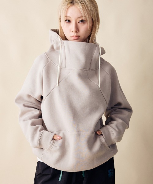 rehacer(レアセル)の「rehacer : Cocoon Pullover Hoodie / コクーン プルオーバー フーディー(パーカー・レディース・ブラック/ベージュ/ネイビー・SMALL)」の20枚目の写真
