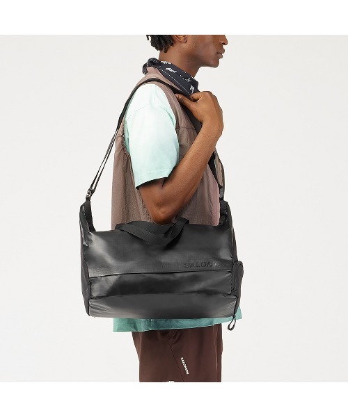 SALOMON（サロモン）の「SALOMON MAX GEARBAG ADVANCED / サロモン マックス ギアバッグ アドバンスド / LC2483500（ショルダーバッグ・メンズ・ブラック・FREE）」の3枚目の写真