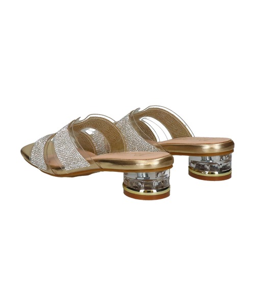 Bridget Birkin（ブリジットバーキン）の「【Bridget Birkin】クリアビジューミュールサンダル(562312)（サンダル・レディース・ゴールド/シルバー・S/L/M）」の10枚目の写真