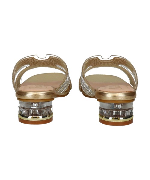 Bridget Birkin（ブリジットバーキン）の「【Bridget Birkin】クリアビジューミュールサンダル(562312)（サンダル・レディース・ゴールド/シルバー・S/L/M）」の11枚目の写真