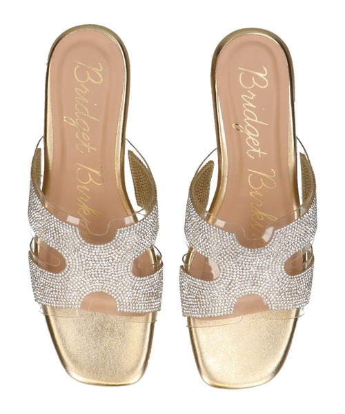 Bridget Birkin（ブリジットバーキン）の「【Bridget Birkin】クリアビジューミュールサンダル(562312)（サンダル・レディース・ゴールド/シルバー・S/L/M）」の12枚目の写真