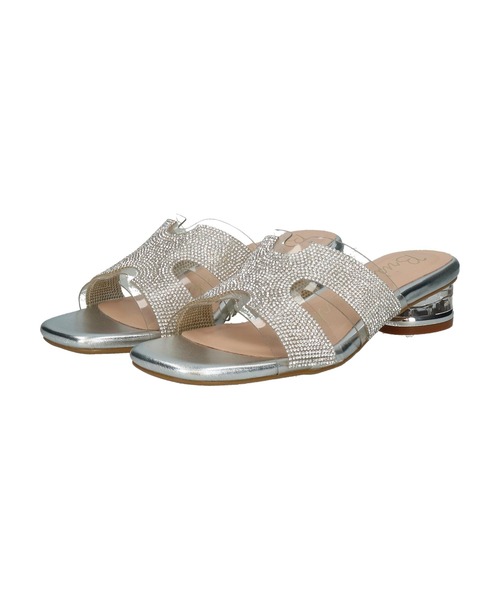 Bridget Birkin(ブリジットバーキン)の「【Bridget Birkin】クリアビジューミュールサンダル(562312)(サンダル・レディース・ゴールド/シルバー・S/L/M)」の15枚目の写真