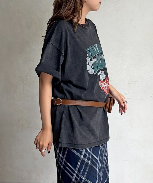 CPCM(シーピーシーエム)の「パウダー加工ヴィンテージライクT(Tシャツ/カットソー・メンズ・チャコールグレー/ブラック/グレー/ブラック系その他2/ブラック系その他3/ブラック系その他/グレー系その他/グレー系その他2/グレー系その他3/ダークグレー/グレー系その他4・MEDIUM/LARGE/SMALL)」の22枚目の写真