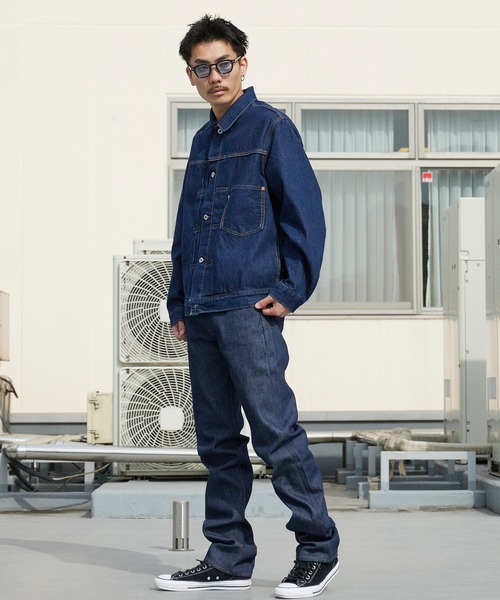 Levi's（リーバイス）の「LEVI'S/リーバイス 501 ORIGINAL ジーンズ リジッド デニム 2026年春夏（デニムパンツ・メンズ・ブルー・30inch/32inch/34inch/36inch）」の4枚目の写真