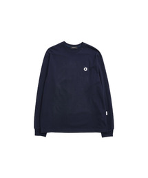 EVDロゴロングスリーブTシャツ（ダークネイビー）