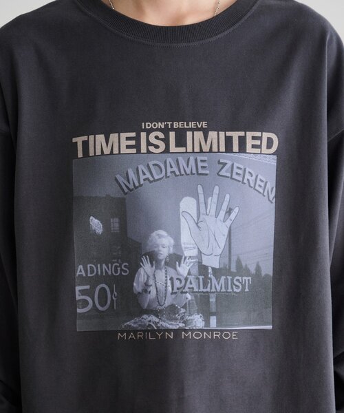 DISCOAT(ディスコート)の「【Enlude別注|マリリン・モンロー】グラフィックロンT(Tシャツ/カットソー・レディース・ホワイト系その他2/チャコールグレー/ホワイト系その他・FREE)」の17枚目の写真