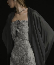 et.UNiVER（エトユニベール）の「Glossy  Organza Jacket（テーラードジャケット）」