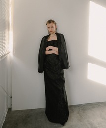 et.UNiVER（エトユニベール）の「Glossy  Organza Jacket（テーラードジャケット）」