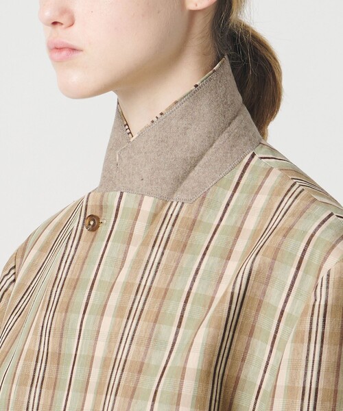 LOEFF（ロエフ）の「＜LOEFF＞チェック ボックス ジャケット（テーラードジャケット・レディース・ベージュ・0）」の13枚目の写真