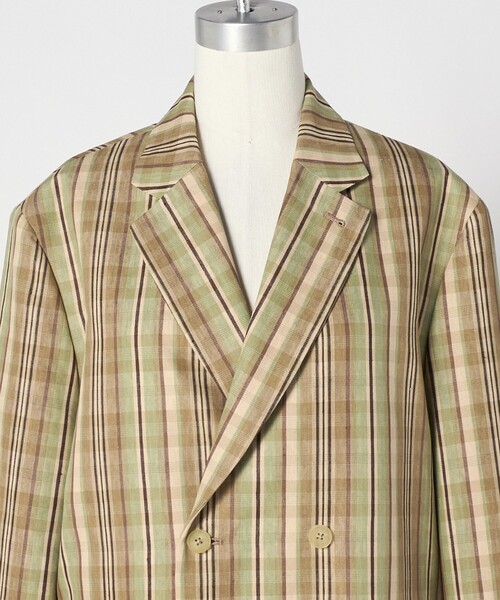 LOEFF（ロエフ）の「＜LOEFF＞チェック ボックス ジャケット（テーラードジャケット・レディース・ベージュ・0）」の15枚目の写真