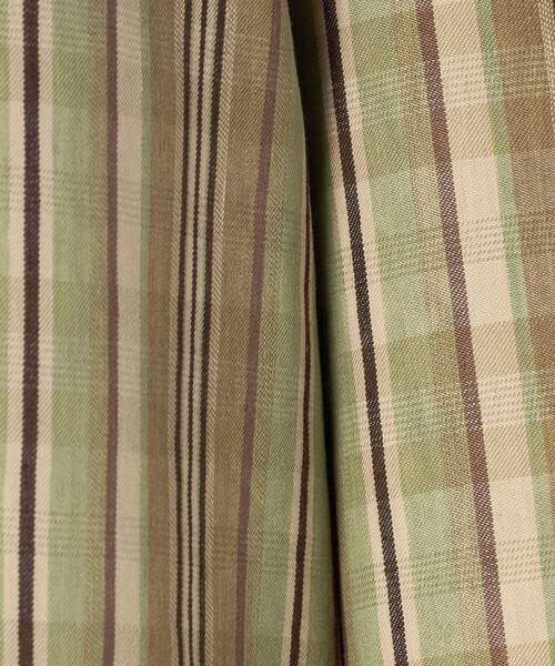 LOEFF（ロエフ）の「＜LOEFF＞チェック ボックス ジャケット（テーラードジャケット・レディース・ベージュ・0）」の9枚目の写真