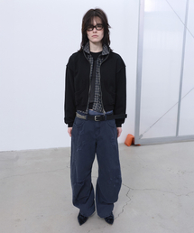 LCDC TM（エルシーディーシーティーエム）の「STRUCTURED ZIP-UP JACKET (BLACK)（その他アウター）」