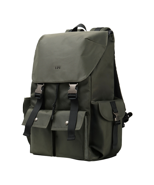 LEMASQUE(ルマスク)の「旅行用大容量ビジネス17インチノートパソコンバックパック Voyage series 001 2カラー(バックパック/リュック・レディース・オリーブ/ブラック・FREE)」の1枚目の写真