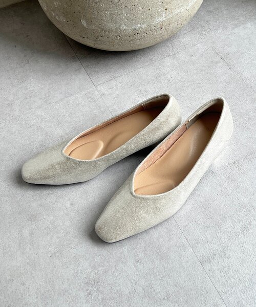 un dix cors（アンディコール）の「スクエアパンプス（パンプス・レディース・ブラック/シルバー/グレー・MEDIUM/LARGE）」の3枚目の写真