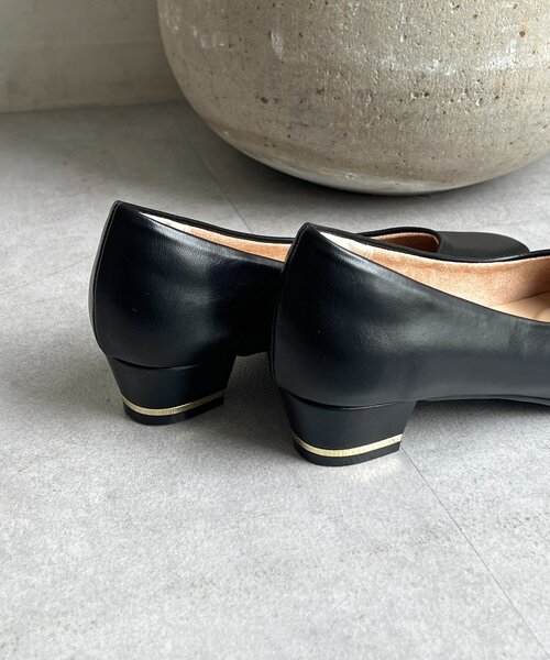 un dix cors（アンディコール）の「スクエアパンプス（パンプス・レディース・ブラック/シルバー/グレー・MEDIUM/LARGE）」の8枚目の写真