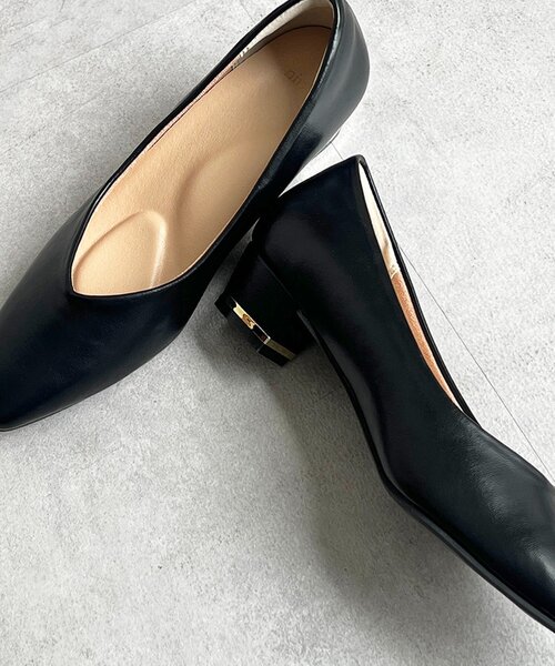 un dix cors（アンディコール）の「スクエアパンプス（パンプス・レディース・ブラック/シルバー/グレー・MEDIUM/LARGE）」の9枚目の写真