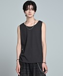 ADRER(アドラー)のWaffle Layered Cropped Tank Top / Absorbent Quick Dry / ワッフル レイヤード クロップド タンクトップ（吸水速乾）