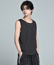 ADRER（アドラー）の「Waffle Layered Cropped Tank Top / Absorbent Quick Dry / ワッフル レイヤード クロップド タンクトップ（吸水速乾）（タンクトップ）」