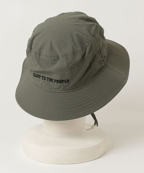 DOD（ディーオーディー）の「ディーオーディー DOD アウトドアカジュアル キャップ（ハット・メンズ・カーキ/アイボリー/ブラック・ﾌﾘ-）」の4枚目の写真