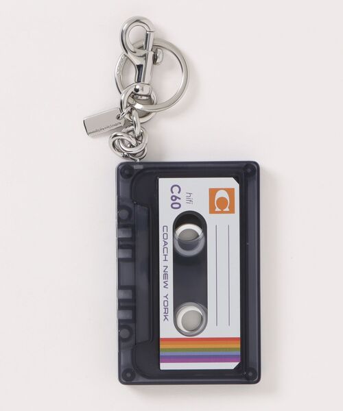 COACH（コーチ）の「カセット バッグ チャーム（キーホルダー・メンズ・ブラック系その他・ONE）」の3枚目の写真