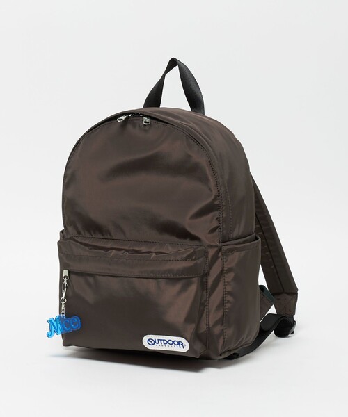NICE WEATHER（ナイスウェザー）の「【別注】＜OUTDOOR PRODUCTS＞デイパック（バックパック/リュック・レディース・ダークグレー/ダークブラウン・FREE）」の5枚目の写真