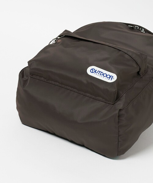 NICE WEATHER（ナイスウェザー）の「【別注】＜OUTDOOR PRODUCTS＞デイパック（バックパック/リュック・レディース・ダークグレー/ダークブラウン・FREE）」の7枚目の写真
