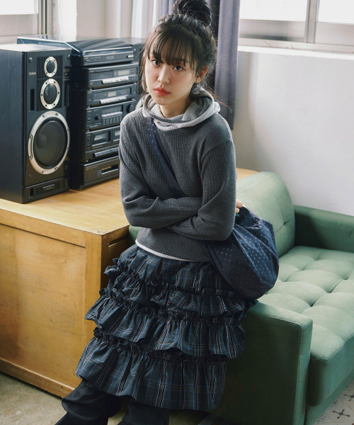 KIJIKO(キジコ)の「ke904-Dot Hobo Bag Navy(メッセンジャーバッグ・レディース・ネイビー・FREE)」の8枚目の写真
