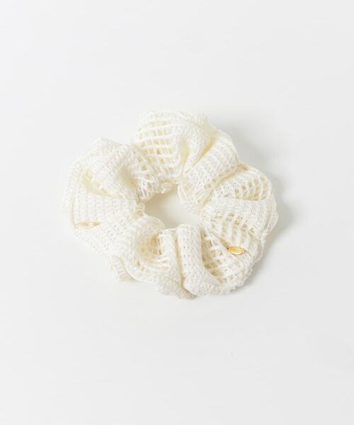 SMELLY(スメリー)の「ニットシュシュ(シュシュ・レディース・ブラック/アイボリー・-)」の6枚目の写真