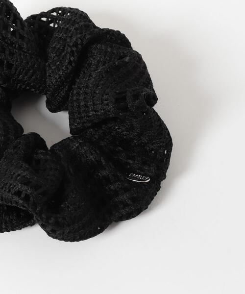 SMELLY(スメリー)の「ニットシュシュ(シュシュ・レディース・ブラック/アイボリー・-)」の13枚目の写真