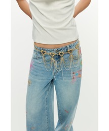 Desigual | ハートモチーフマルチチェーンウエストベルト(ベルト)